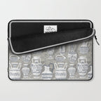 Antique pottery neutral Laptop Sleeve Gallery Image 2