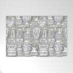 Antique pottery neutral Welcome Mat Gallery Image 1