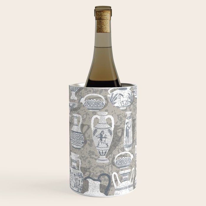 Antique pottery neutral Wine Chiller Gallery Image 1