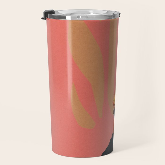 Pink Summer Sun Travel Mug Gallery Image 3