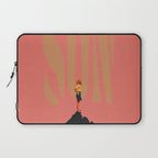 Pink Summer Sun Laptop Sleeve Gallery Image 1