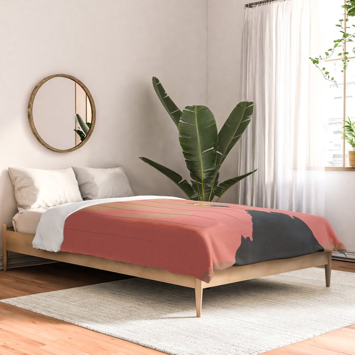 Pink Summer Sun Comforter Gallery Image 2