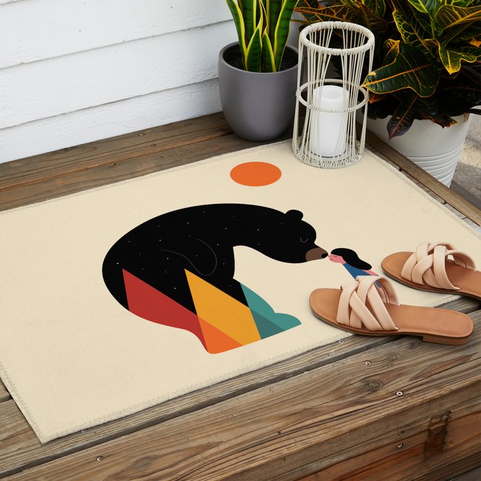 Nose To Nose Outdoor Rug Gallery Image 2