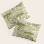 Wildlife Safari Savannah moss Pillow Sham Gallery Image 3