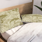 Wildlife Safari Savannah moss Pillow Sham Gallery Image 2