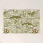 Wildlife Safari Savannah moss Welcome Mat Gallery Image 1