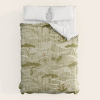 Wildlife Safari Savannah moss Comforter Gallery Image 6