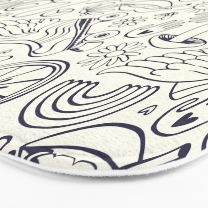 Love Happy Bath Mat Gallery Image 3