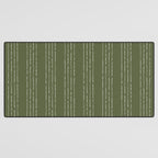 Lines #5 (Moss Green) Desk Mat Gallery Image 3
