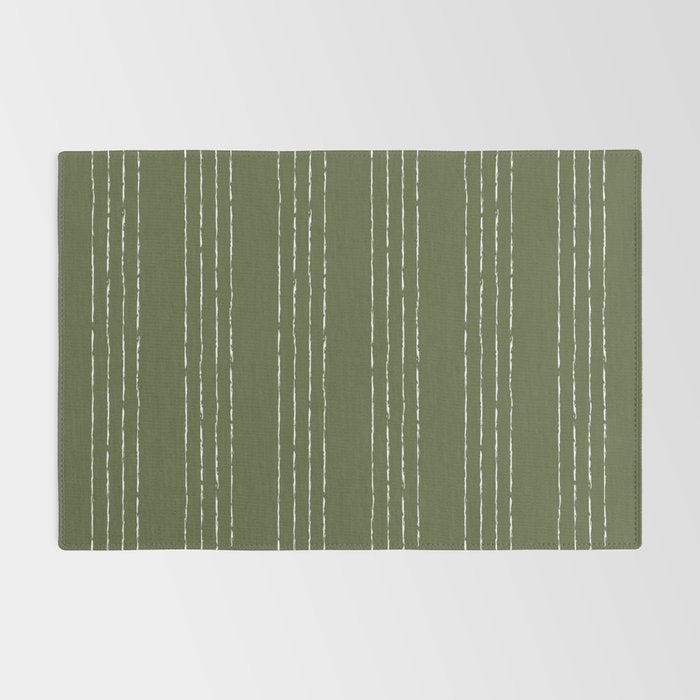 Lines #5 (Moss Green) Rug Gallery Image 2