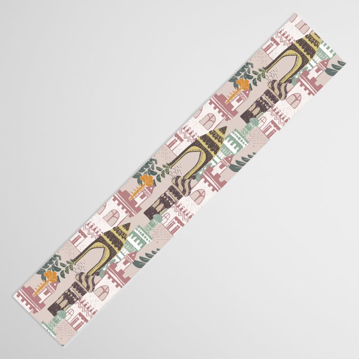 Block print Home Table Runner Gallery Image 3