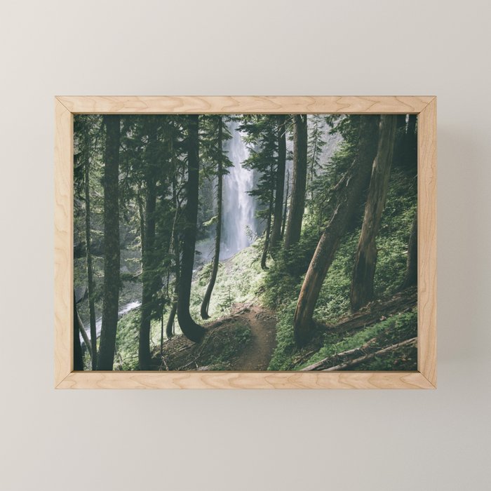 To The Falls Mini Art Print Gallery Image 1