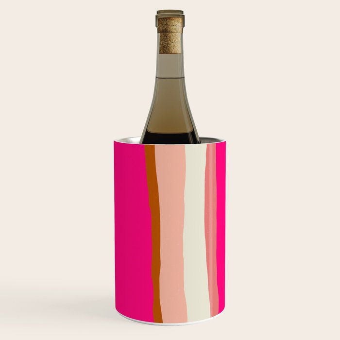 Flamingo Stripes Wine Chiller Gallery Image 3