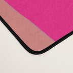 Flamingo Stripes Desk Mat Gallery Image 4