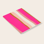 Flamingo Stripes Notebook Gallery Image 2