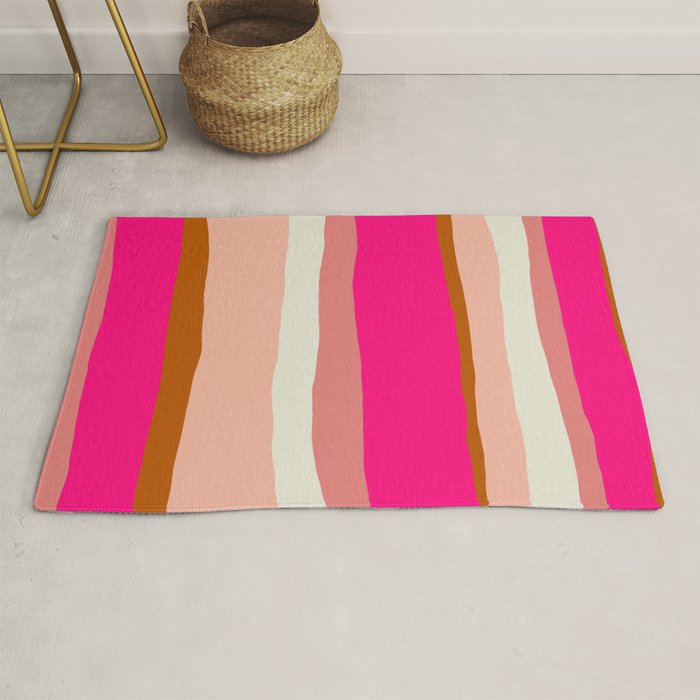 Flamingo Stripes Rug Gallery Image 1
