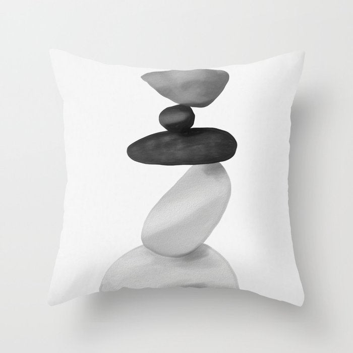 Stones Throw Pillow Gallery Image 1