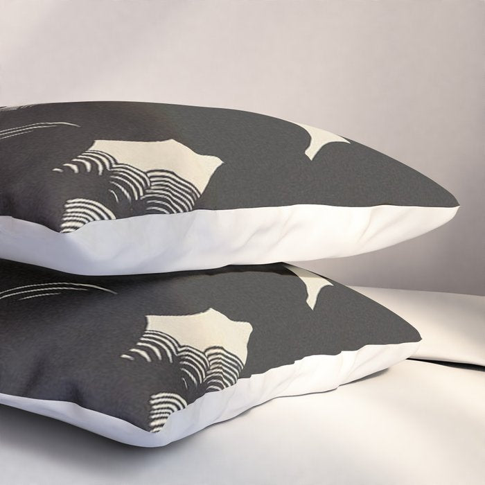 FeÌlix Vallotton Wolken, 1890 Midnight Moon Night Clouds Pillow Sham Gallery Image 3