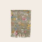 Dreamy Floral Marble End Paper 1788 William Kilburn Wall Hanging Gallery Image 1