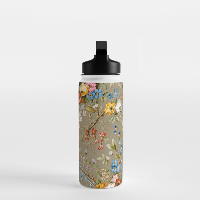 Dreamy Floral Marble End Paper 1788 William Kilburn Water Bottle Gallery Image 3