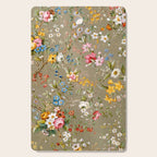 Dreamy Floral Marble End Paper 1788 William Kilburn Cutting Board Gallery Image 1