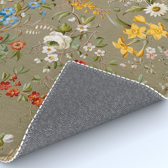 Dreamy Floral Marble End Paper 1788 William Kilburn Rug Gallery Image 4