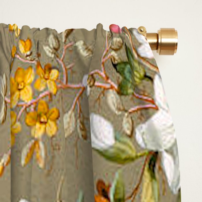 Dreamy Floral Marble End Paper 1788 William Kilburn Window Curtain Gallery Image 2