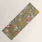 Dreamy Floral Marble End Paper 1788 William Kilburn Yoga Mat Gallery Image 1