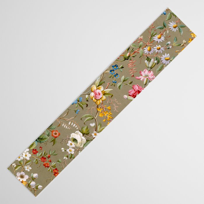 Dreamy Floral Marble End Paper 1788 William Kilburn Table Runner Gallery Image 3