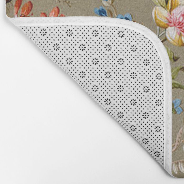 Dreamy Floral Marble End Paper 1788 William Kilburn Bath Mat Gallery Image 2
