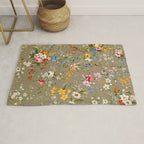 Dreamy Floral Marble End Paper 1788 William Kilburn Rug Gallery Image 1
