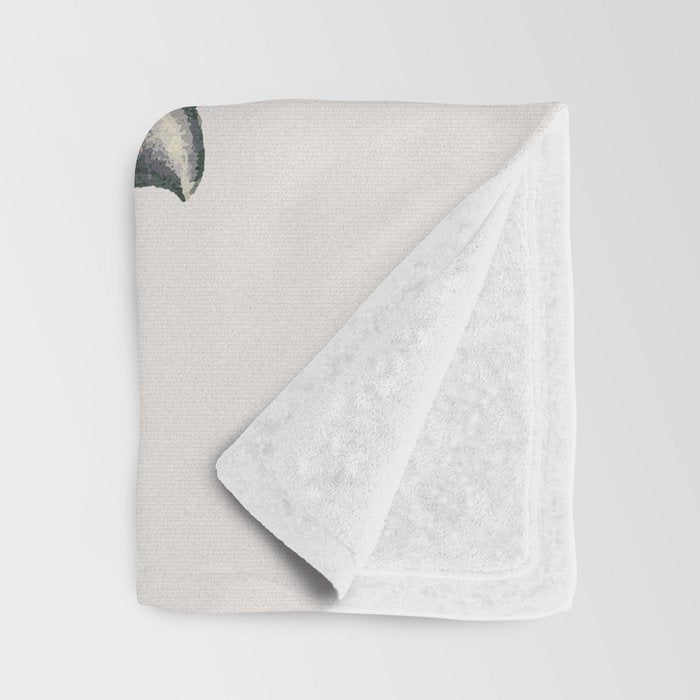 Olive Tree Branch Throw Blanket Gallery Image 3