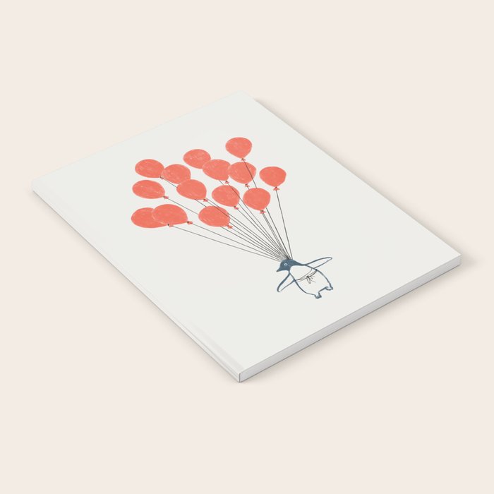 Penguin Balloons Notebook Gallery Image 1