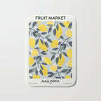 Fruit market retro Mallorca inspiration Bath Mat Gallery Image 1