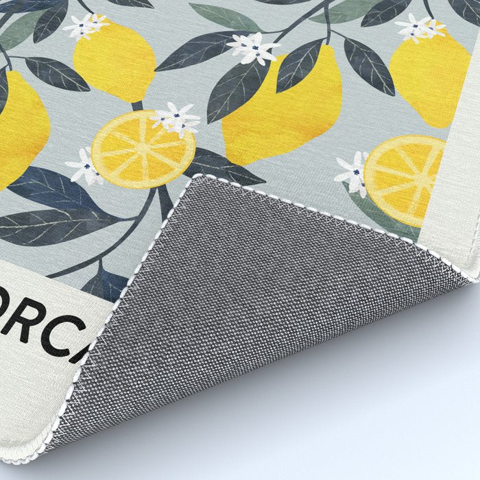 Fruit market retro Mallorca inspiration Rug Gallery Image 4