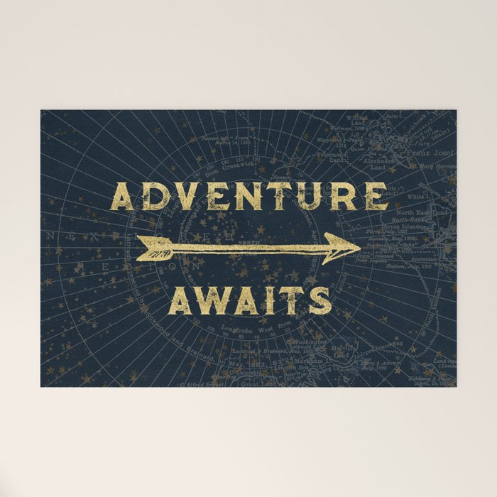 Adventure Awaits Welcome Mat Gallery Image 1
