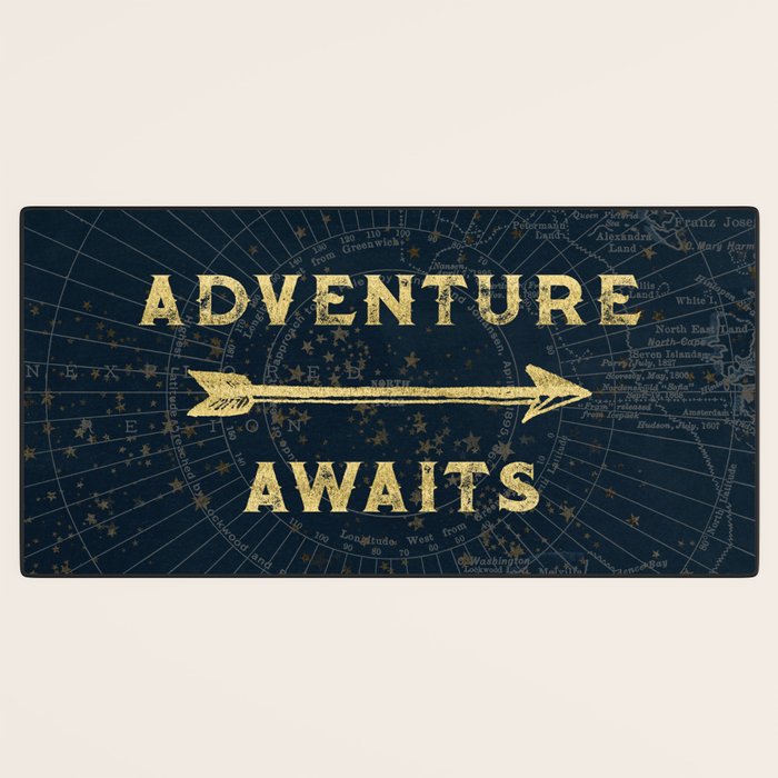 Adventure Awaits Desk Mat Gallery Image 3
