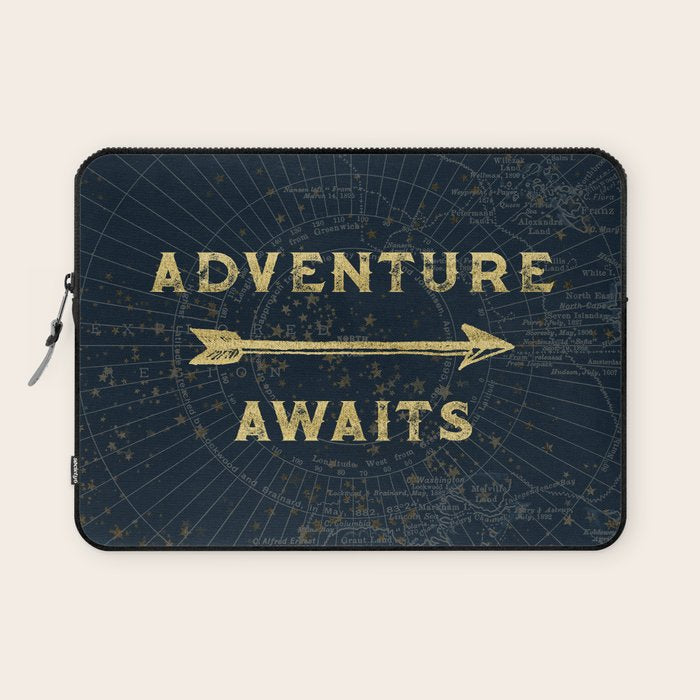 Adventure Awaits Laptop Sleeve Gallery Image 1