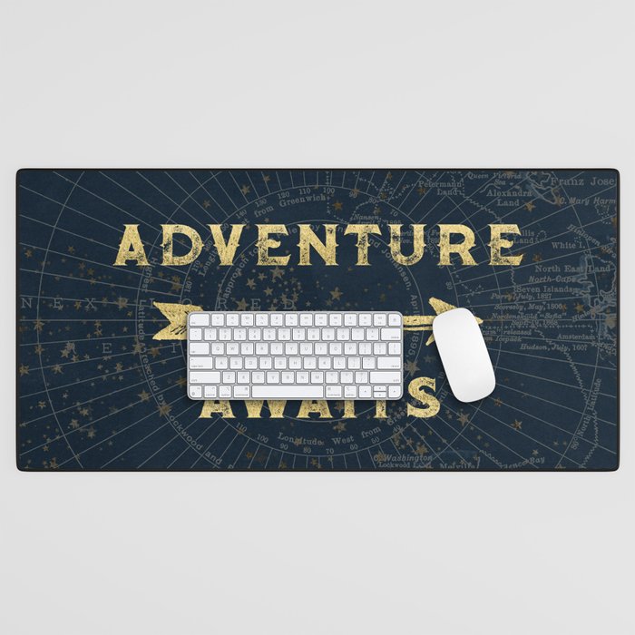 Adventure Awaits Desk Mat Gallery Image 1