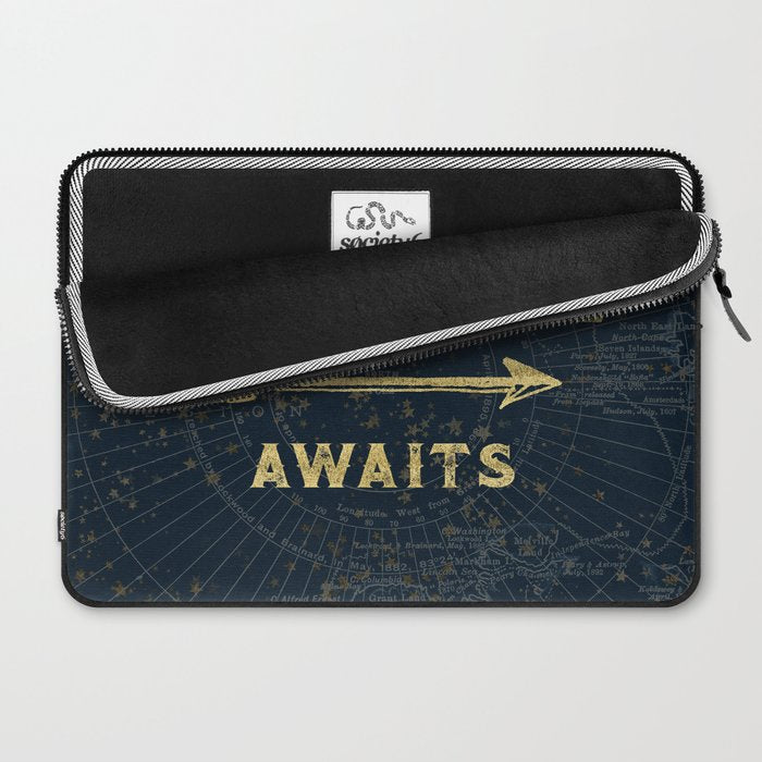Adventure Awaits Laptop Sleeve Gallery Image 2