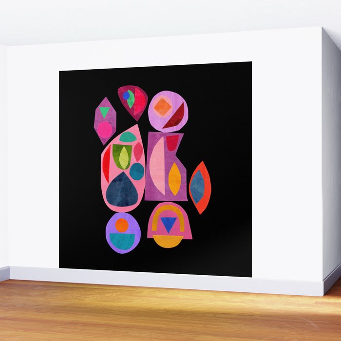 Midnight Mirror Wall Mural Gallery Image 2