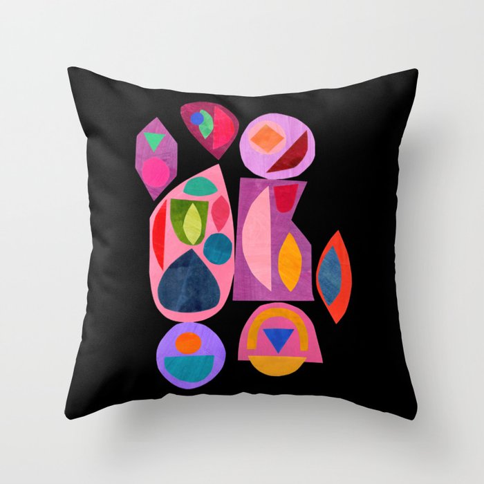 Midnight Mirror Throw Pillow Gallery Image 6