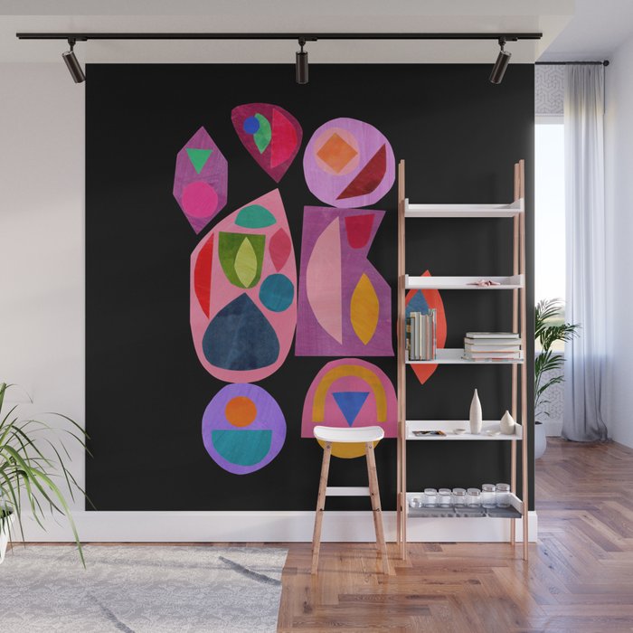 Midnight Mirror Wall Mural Gallery Image 1