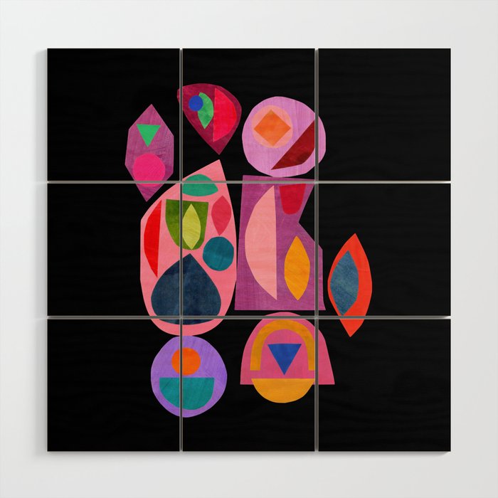 Midnight Mirror Wood Wall Art Gallery Image 1