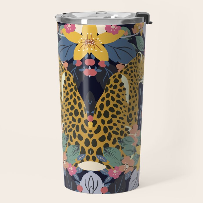 Ziggy Cheetah Prints Travel Mug Gallery Image 2