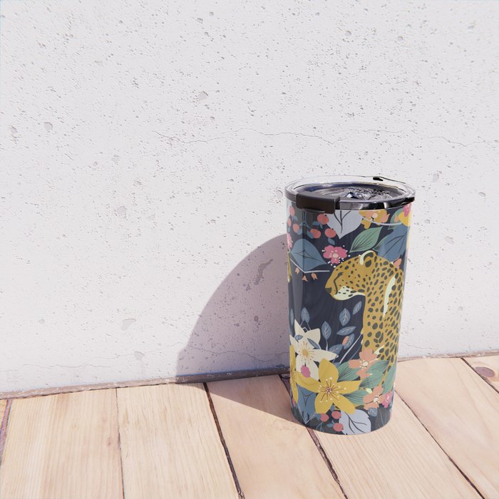 Ziggy Cheetah Prints Travel Mug Gallery Image 4