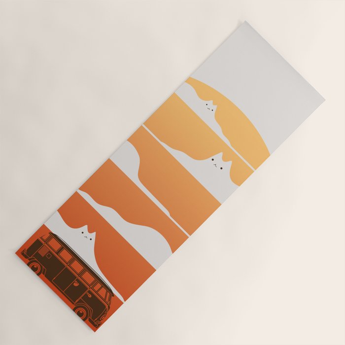 Cat Landscape 106 Yoga Mat Gallery Image 1