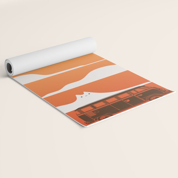 Cat Landscape 106 Yoga Mat Gallery Image 2