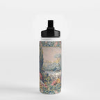 Antique Aubusson French Tapestry Romantic Garden Water Bottle Gallery Image 2
