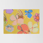 VINTAGE GARDEN YELLOW Rug Gallery Image 2